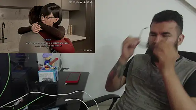 3d_amigo: διαδικτυακό σόου στην κάμερα