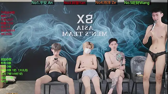 Show de SX-001 na webcam