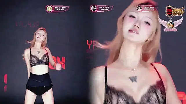 Show de webcam de FIRE-001