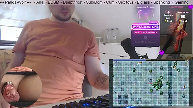 Panda-WolfX webcam show