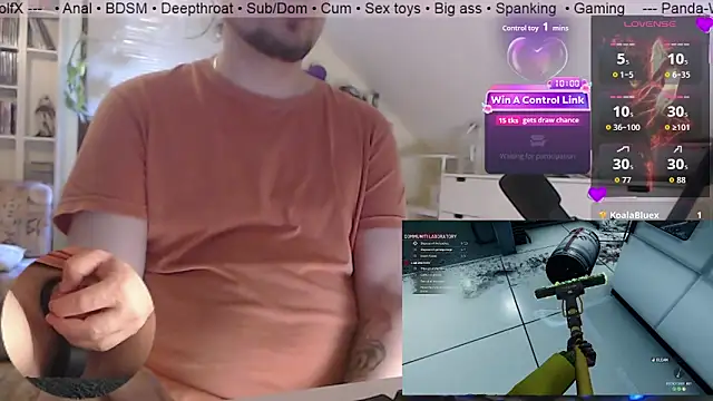 Show de webcam de Panda-WolfX