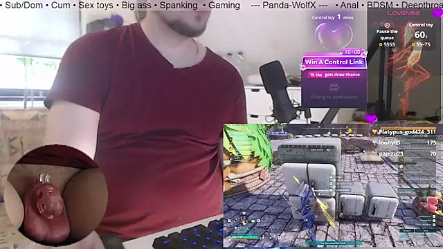 Panda-WolfX Webcam Show
