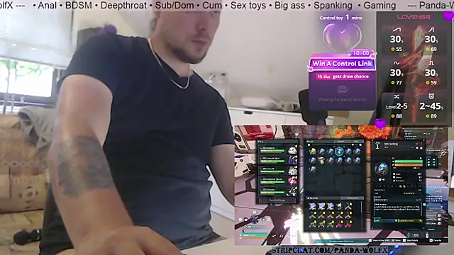 Panda-WolfX webcam show