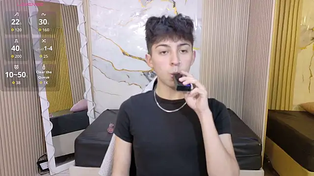 Show de zane_tay na webcam