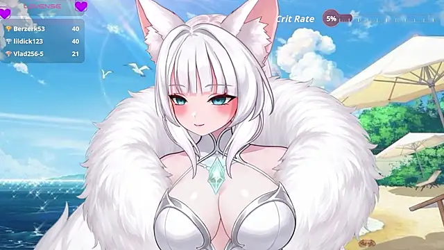 Show modela MiyariFox na web-kameri