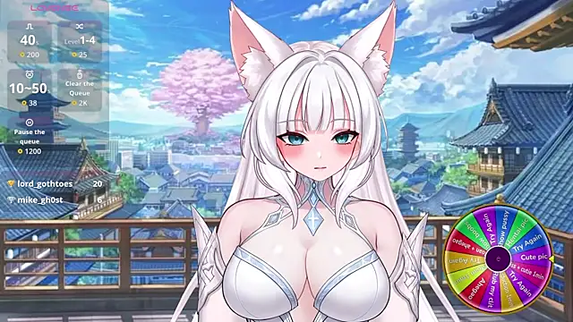 MiyariFox Pertunjukan Webcam