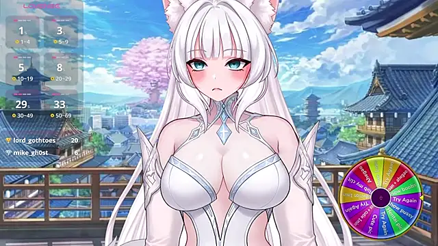 MiyariFox Pertunjukan Webcam