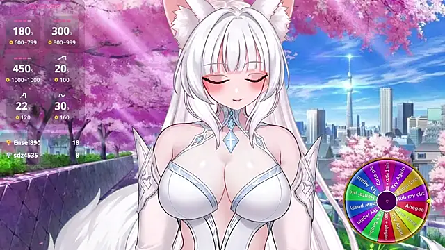 MiyariFox webkamerás műsora