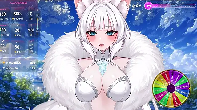 MiyariFox webkamerás műsora