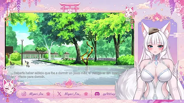 MiyariFoxn Webbikameraesitys