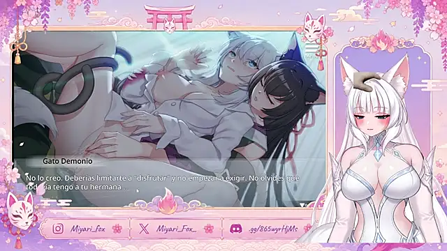 MiyariFox webcam show