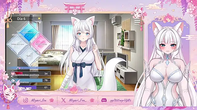 Вебкам-шоу MiyariFox