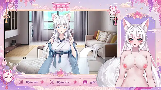 MiyariFox Show in webcam
