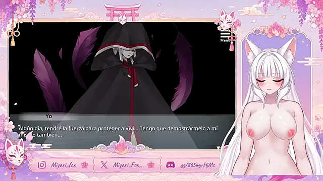 MiyariFox Шоу с уебкамера