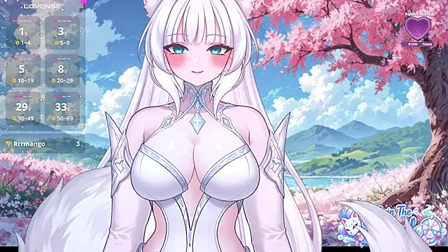 MiyariFox 在線直播表演