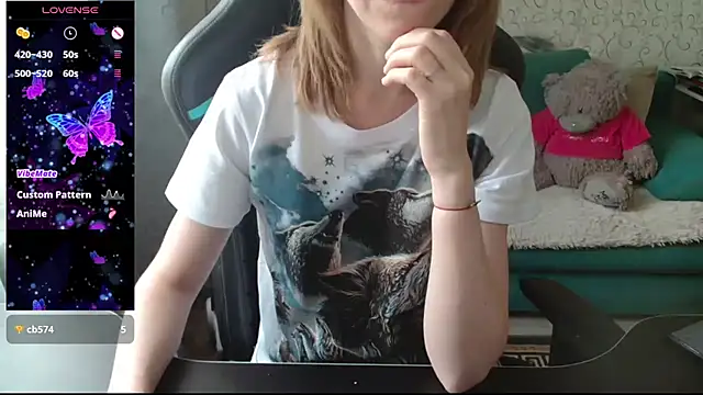 Show de __Alisa__ na webcam