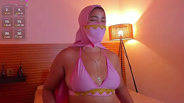 Show de Hana_said na webcam