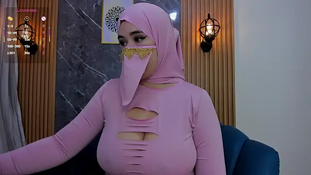 Show de Amani_MIrash na webcam
