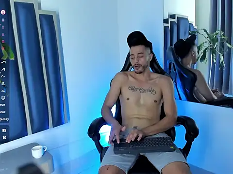 Show modela Damiam_23 na web-kameri