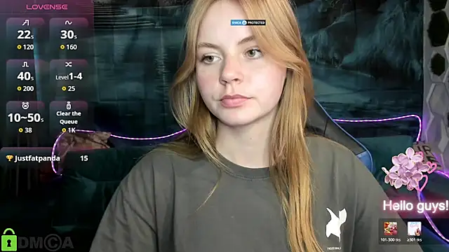Webkamerová show MissMolly08