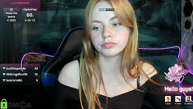 Webkamerová show MissMolly08