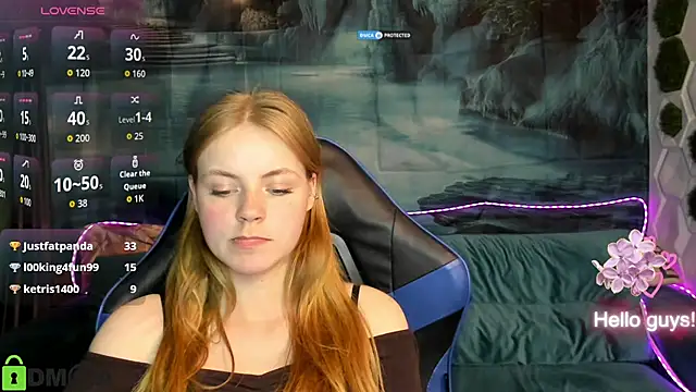 Webkamerová show MissMolly08