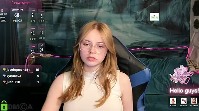 Webkamerová show MissMolly08