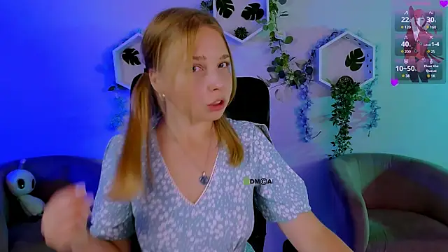 Show modela olivia_kit na web-kameri