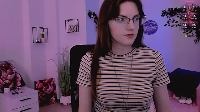 Show modela olivia_kit na web-kameri