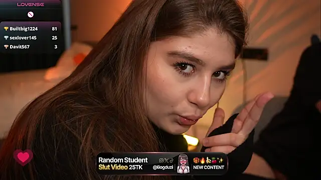 Show modela BogduziDolls na web-kameri
