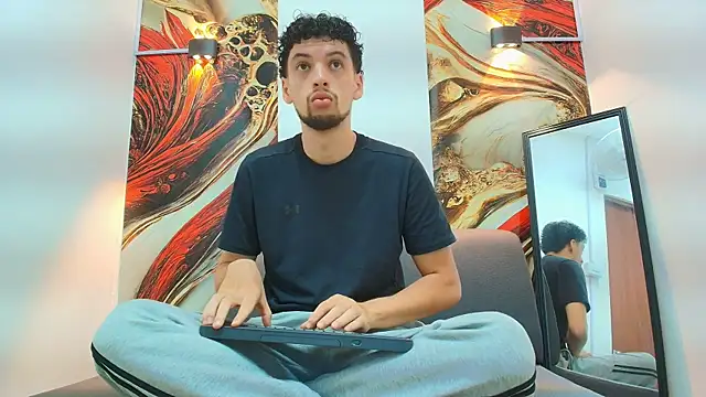 Show de LUCA_GREEND na webcam