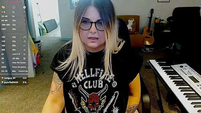 Pertunjukan Kamera Web beccalubov