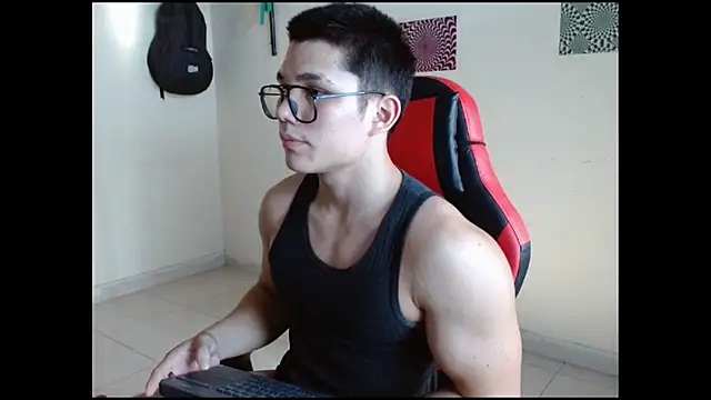 Show de Asmodeus-Big na webcam