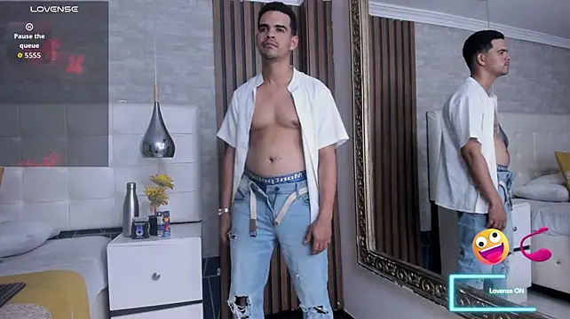 Show de DaviidClarck na webcam