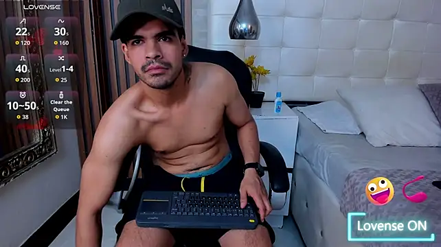 Show de DaviidClarck na webcam