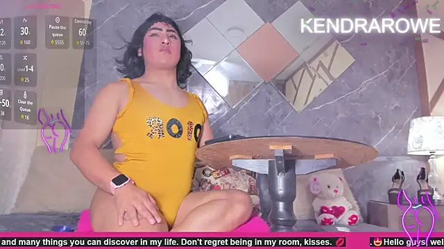 Show modela KendraRowe na web-kameri