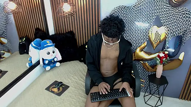 AlessandroBlack_ 网络视讯表演