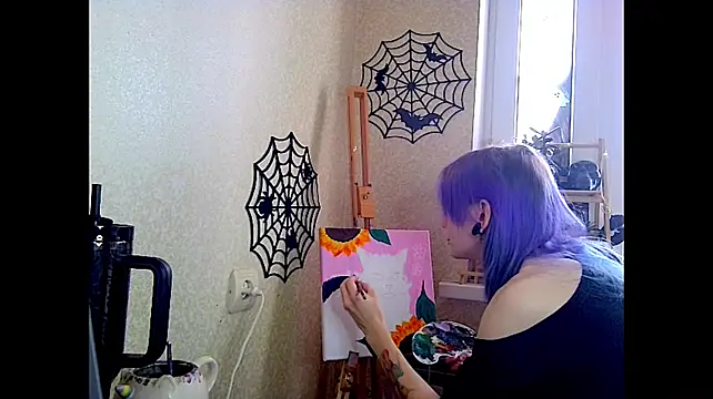 Show modela AdamTarlet na web-kameri