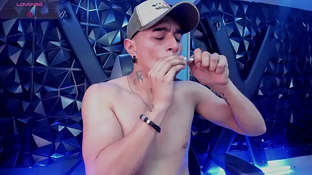 Show de LiamDeeps na webcam