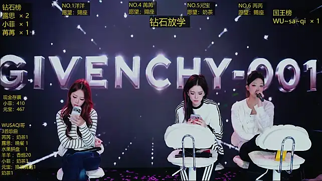 GIVENCHY-001 Webcam Show