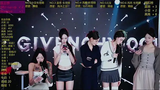 GIVENCHY-001 Webcam Show