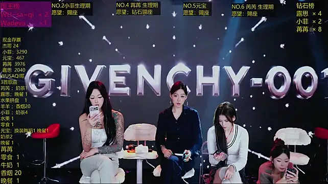 GIVENCHY-001's Webcam Show