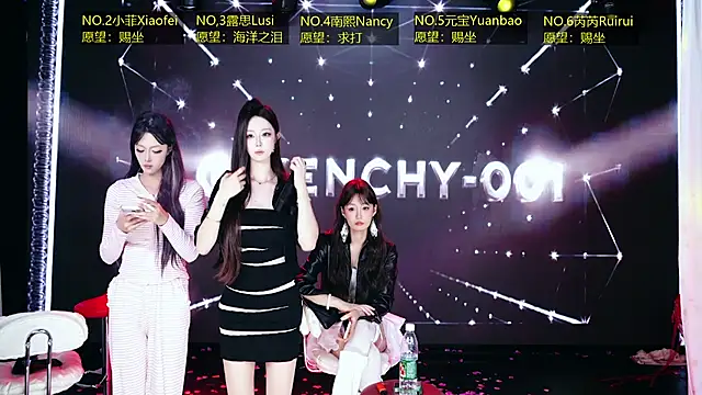 GIVENCHY-001のウェブカメラショー