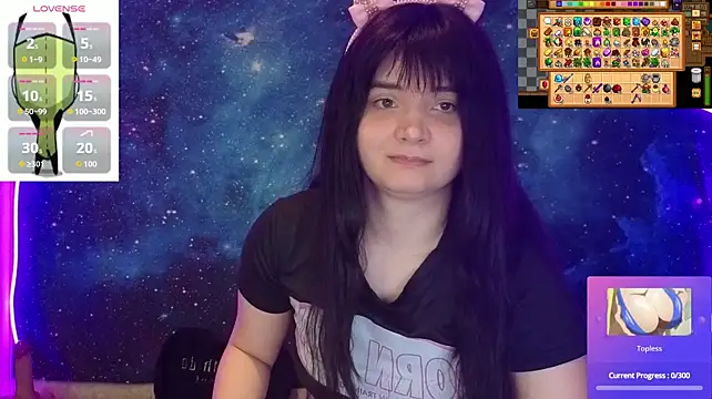 Pertunjukan Kamera Web Trixiedoescamcam