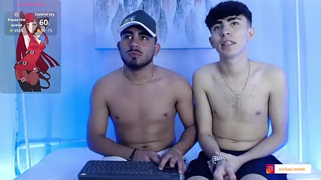 Michaell_and_twink Webcam show
