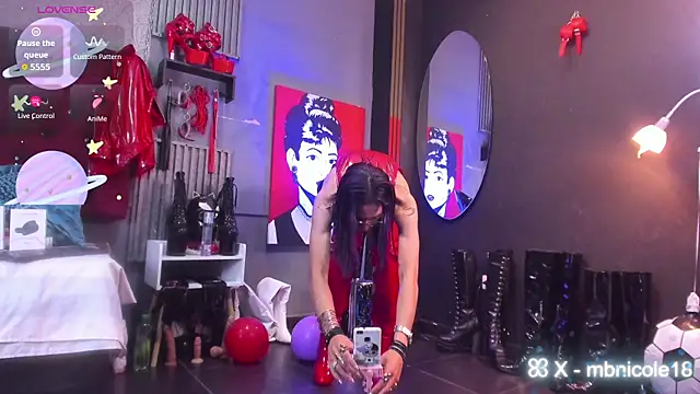 Webkamerová show MissNicoleSds
