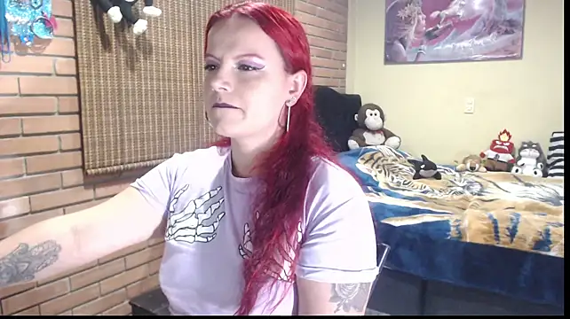 Show modela afroditafox na web-kameri