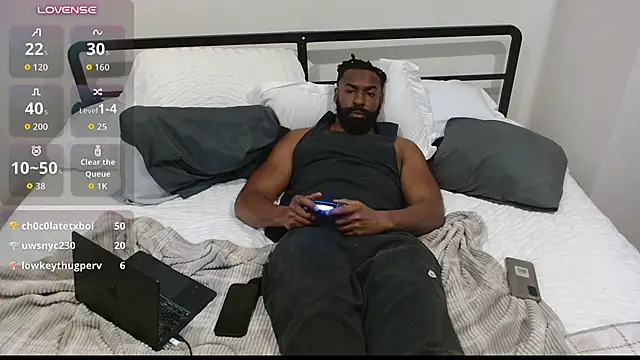 blackmuscless webkamerás műsora