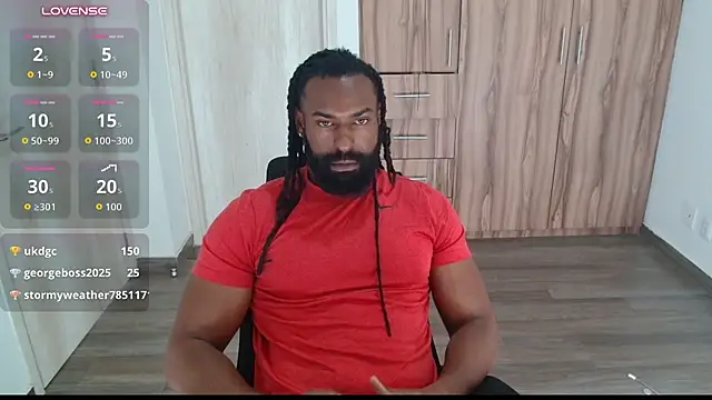 blackmuscless' Webcam Show