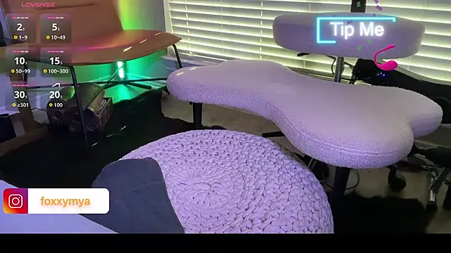 Show de tsmyafoxx na webcam